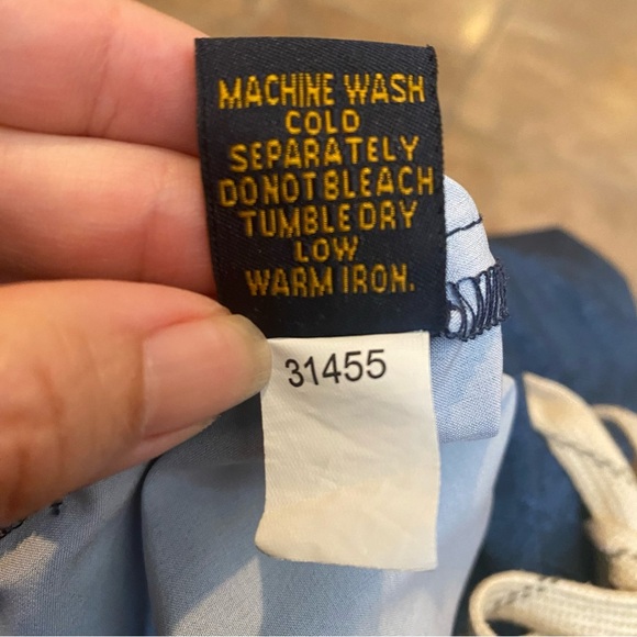 CARBON2COBALT Men Blue Unlined Leaf Print Shorts Size Large - Picture 8 of 8